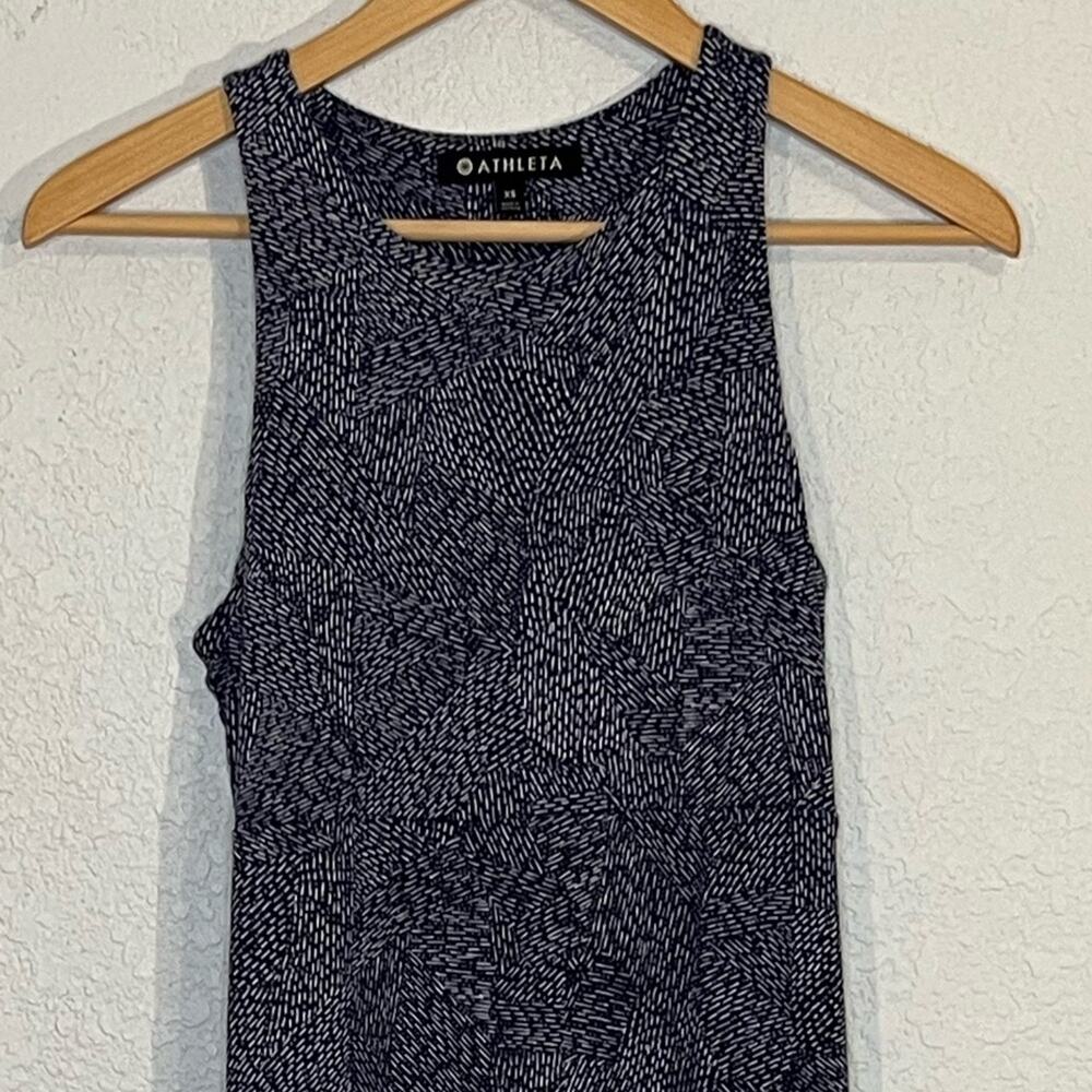 Athleta Santorini Thera women’s XS sleeveless athletic dirt & flare Athlesiure